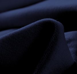 Flauš vlna,kašmír směs tmavě modré barvy
