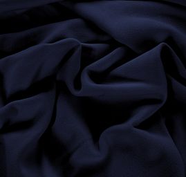 Flauš vlna,kašmír směs tmavě modré barvy