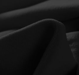 Flauš vlna směs černý