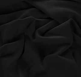 Flauš vlna směs černý