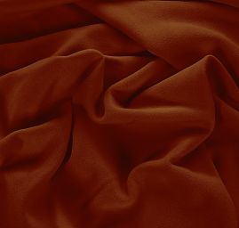 Flauš vlna směs jahodově červené barvy