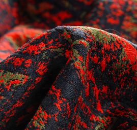 Pletenina plastický vzor piké ornament