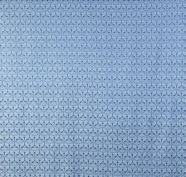 Žakárová látka se vzorem ornamentu modrá