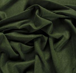 Vařená vlna nižší gramáž lahvově zelená