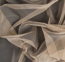 Tyl měkčený jemný tělové barvy