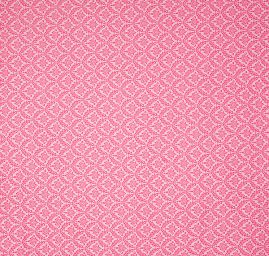 Žakárová látka ornament sytě růžová