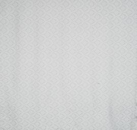 Žakárová látka ornament pastel šedá