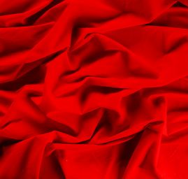 Bavlněná látka červená