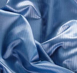 Podšívka žakárová kosočtverce šanžán modrofialová