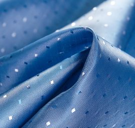 Podšívka žakárová kostky šanžán modrofialová