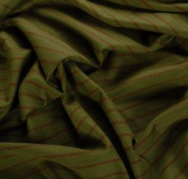 Pletenina vzor proužky tm. zelená