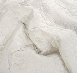 Látka prošev geometrický vzor imitace kůže