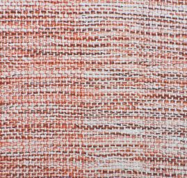 Originální ručně tkaná látka rezavošedá