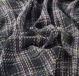 Látka na kostým imitace ručně tkané metráže