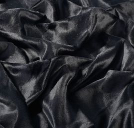 Metráž - imitace zvířecí srsti, panter černá