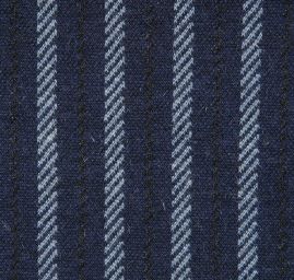 Teplejší žakárový úplet proužky modrý