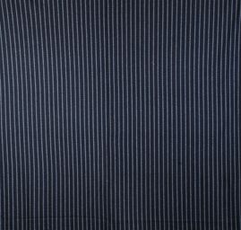 Teplejší žakárový úplet proužky modrý