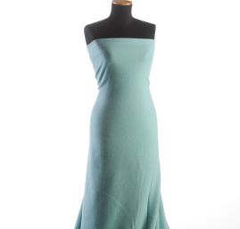 Flauš vlna směs pastel světlý tyrkys II.jakost