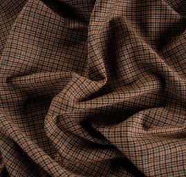 Kostýmová látka Esterházy hnědobéžová
