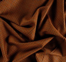 Vlněná kostýmovka vzor Esterházy hnědoskořicová