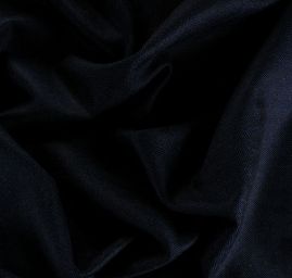 Vlněná látka kostýmová vzor rybí kost tm.modrá