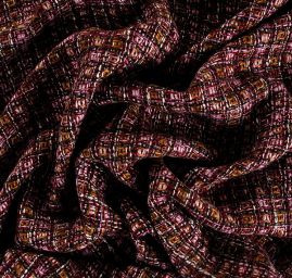 Kostýmová látka plastický vzor