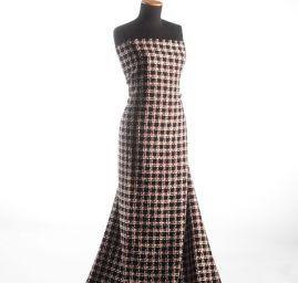 Kostýmová látka plastický vzor