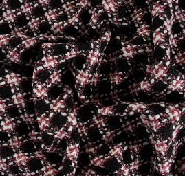 Kostýmová látka plastický vzor