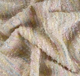 Kostýmová látka plastický vzor 