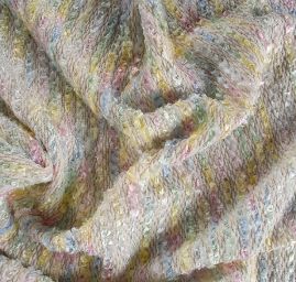 Kostýmová látka plastický vzor 