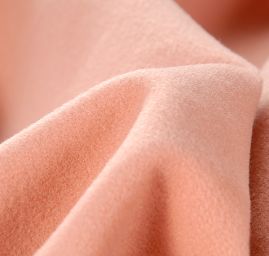 Flauš vlna směs pastel broskvová