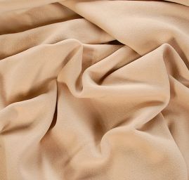 Flauš směs vlna/kašmír béžová