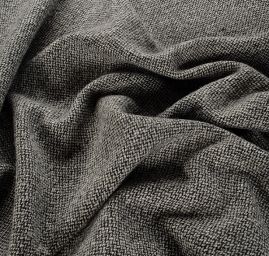 Vlněná látka na kabát imitace ručně tkaných látek