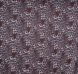 Efektní satén se zvířecím motivem