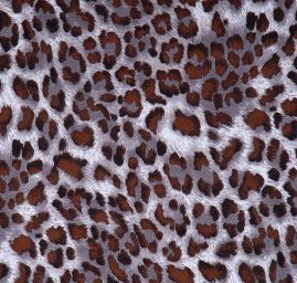 Efektní satén se zvířecím motivem