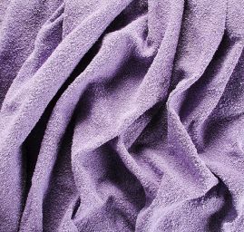 Kostýmová látka bukle Art Fabrics fialová