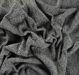 Kostýmová vlněná látka bukle Art Fabrics