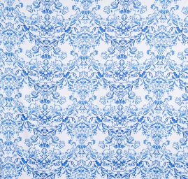 Žoržetová pletenina design MarLen  tisk folklor