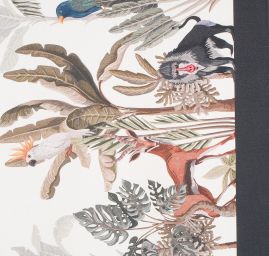 Žoržetová pletenina design MarLen tisk exotic