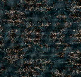 Replika historické látky Art Fabrics Rozálie tyrkysová