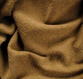 Vlněné buklé součky hnědobéžová