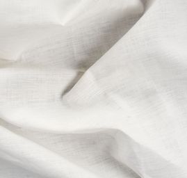 Len jemnější lomená bílá šíře 200cm