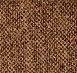 Vlněná látka tvíd kostýmová sv. hnědá/tm. hnědá
