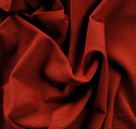 Riflovina pružná kreš červenohnědá oboustranná