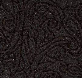 Kabátová látka imitace alcantary hnědá