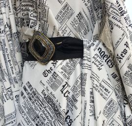 Úplet středně silný Punto tisk noviny