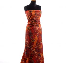 Úplet středně silný Punto tisk abstrakt