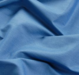 Riflovina pružná světle modré barvy