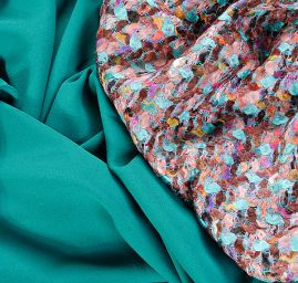 Žoržet tmavě tyrkysový