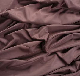 Podšívka polyester PONGE matná hnědá